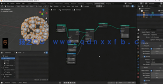 Blender 4.2几何节点构建模拟动画技术训练视频教程(图5) Blender 4.2几何节点构建模拟动画技术训练视频教程(图5)