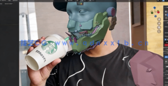 Blender与AE赛博朋克机甲VFX视觉特效制作视频教程(图3) Blender与AE赛博朋克机甲VFX视觉特效制作视频教程(图3)