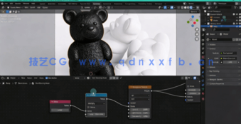 Blender小熊软糖实例制作工作流程视频教程(图3) Blender小熊软糖实例制作工作流程视频教程(图3)