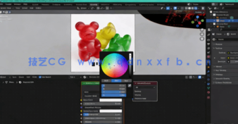 Blender小熊软糖实例制作工作流程视频教程(图4) Blender小熊软糖实例制作工作流程视频教程(图4)