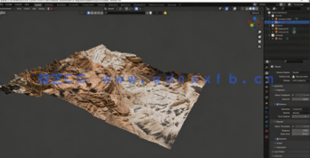 Blender 4地形环境制作快速入门训练视频教程(图2) Blender 4地形环境制作快速入门训练视频教程(图2)