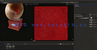 Blender与SP老式留声机建模与纹理实例制作视频教程(图5) Blender与SP老式留声机建模与纹理实例制作视频教程(图5)