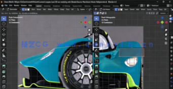 Blender 3D汽车完整制作工作流程视频教程(图2) Blender 3D汽车完整制作工作流程视频教程(图2)