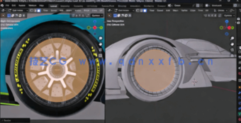 Blender 3D汽车完整制作工作流程视频教程(图3) Blender 3D汽车完整制作工作流程视频教程(图3)