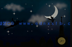 AI创建矢量卡通效果夜晚天空风景视频教程(图1) AI创建矢量卡通效果夜晚天空风景视频教程(图1)