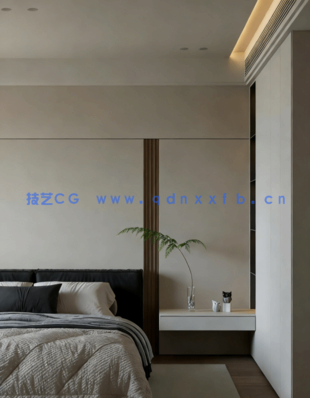 现代卧室/灯光参数齐全(图2) 现代卧室/灯光参数齐全(图2)