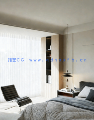 现代卧室/灯光参数齐全(图7) 现代卧室/灯光参数齐全(图7)