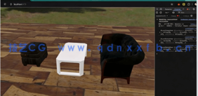 【中文字幕】3D引擎Babylon网页交互式3D房间场景制作视频教程(图5) 【中文字幕】3D引擎Babylon网页交互式3D房间场景制作视频教程(图5)