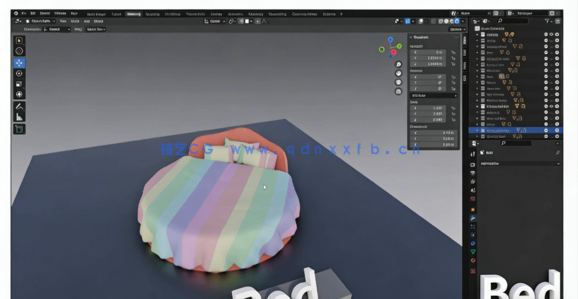 Blender 3D建模世界初学者训练营视频教程 (图2) Blender 3D建模世界初学者训练营视频教程 (图2)