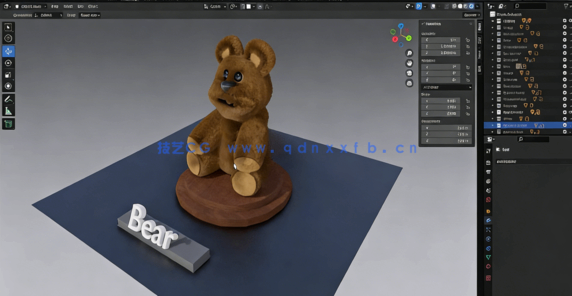 Blender 3D建模世界初学者训练营视频教程 (图3) Blender 3D建模世界初学者训练营视频教程 (图3)