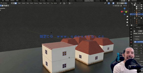 Blender 3D几何节点终极指南视频教程 (图4) Blender 3D几何节点终极指南视频教程 (图4)