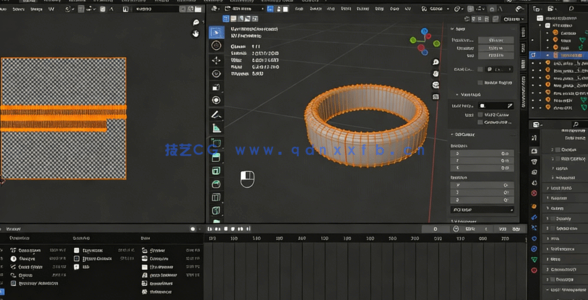 Blender 3D建模和渲染基础核心技术训练视频教程(图2) Blender 3D建模和渲染基础核心技术训练视频教程(图2)