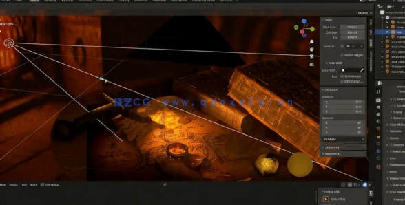 Blender 3D建模和渲染基础核心技术训练视频教程(图3) Blender 3D建模和渲染基础核心技术训练视频教程(图3)