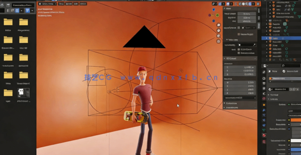 Blender人物角色完整制作工作流程视频教程(图2) Blender人物角色完整制作工作流程视频教程(图2)