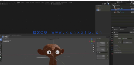 Blender着色器节点核心技术训练视频教程 (图4) Blender着色器节点核心技术训练视频教程 (图4)