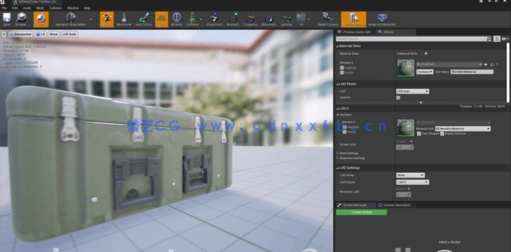 Blender与SP UE游戏资产完整制作工作流程视频教程(图5) Blender与SP UE游戏资产完整制作工作流程视频教程(图5)