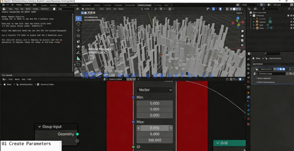 Blender几何节点技术全面核心训练视频教程(图2) Blender几何节点技术全面核心训练视频教程(图2)