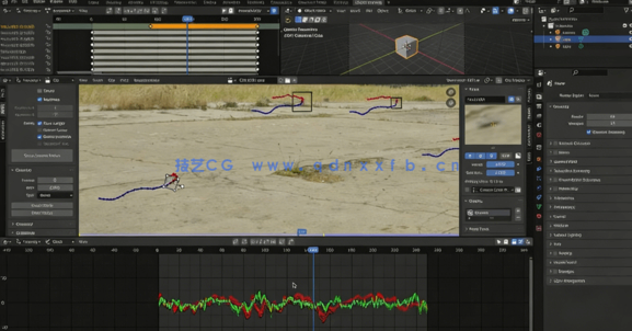 Blender 3D相机跟踪核心技术大师班视频教程(图2) Blender 3D相机跟踪核心技术大师班视频教程(图2)