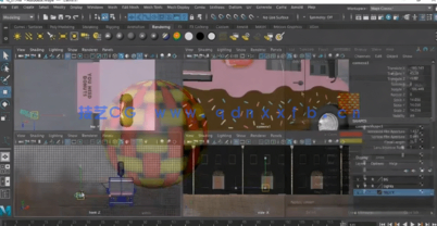 Maya 2022全面核心技术训练视频教程(图4) Maya 2022全面核心技术训练视频教程(图4)