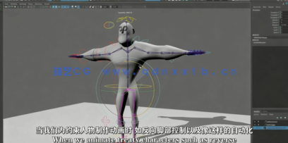 Maya快速角色身体绑定技术训练视频教程(图4) Maya快速角色身体绑定技术训练视频教程(图4)