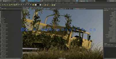 Maya 2020全面核心技能工作流程训练视频教程(图7) Maya 2020全面核心技能工作流程训练视频教程(图7)