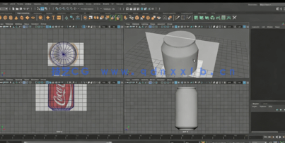 Maya 3D建模基础知识技能训练视频教程(图5) Maya 3D建模基础知识技能训练视频教程(图5)