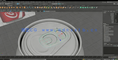 Maya 3D建模基础知识技能训练视频教程(图6) Maya 3D建模基础知识技能训练视频教程(图6)
