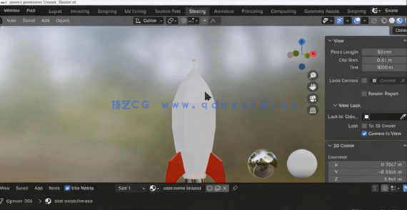 Blender 4.0初学者入门完全指南视频教程(图2) Blender 4.0初学者入门完全指南视频教程(图2)