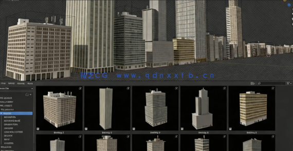 Blender制作黑暗小巷电影级工作流程视频教程(图4) Blender制作黑暗小巷电影级工作流程视频教程(图4)