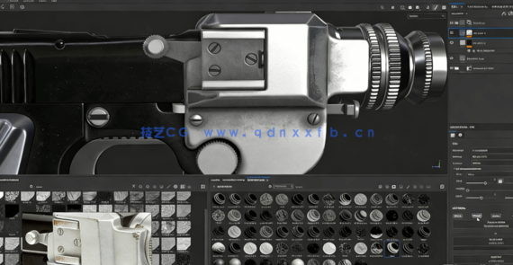 Blender次世代游戏武器道具制作工作流视频教程(图5) Blender次世代游戏武器道具制作工作流视频教程(图5)