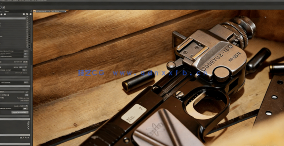 Blender次世代游戏武器道具制作工作流视频教程(图6) Blender次世代游戏武器道具制作工作流视频教程(图6)