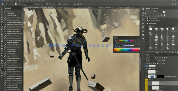 Blender 3D概念艺术环境氛围创作视频教程(图6) Blender 3D概念艺术环境氛围创作视频教程(图6)