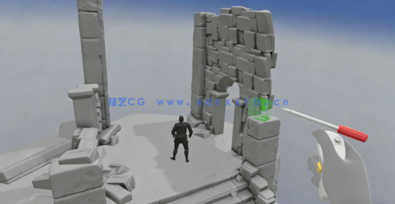 Blender 3D概念艺术环境氛围创作视频教程(图3) Blender 3D概念艺术环境氛围创作视频教程(图3)