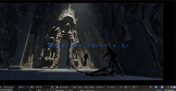 Blender 3D概念艺术环境氛围创作视频教程(图4) Blender 3D概念艺术环境氛围创作视频教程(图4)