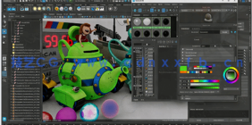 【中文字幕】RenderMan 26渲染引擎全面核心技术训练视频教程(图3) 【中文字幕】RenderMan 26渲染引擎全面核心技术训练视频教程(图3)