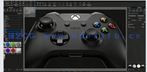 KeyShot微软游戏机Xbox手柄逼真产品可视化渲染视频教程(图6) KeyShot微软游戏机Xbox手柄逼真产品可视化渲染视频教程(图6)