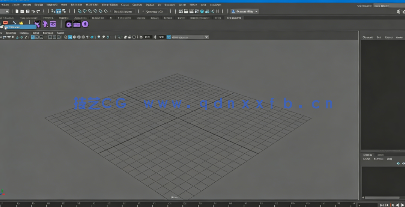 Maya创建3D模型完整训练视频教程(图5) Maya创建3D模型完整训练视频教程(图5)
