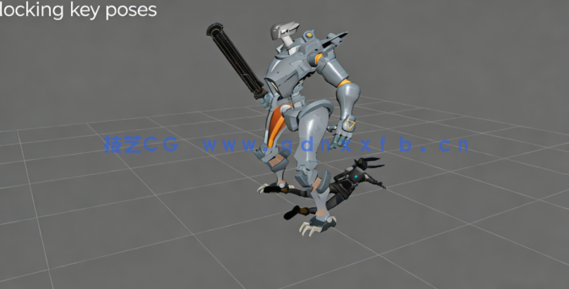 Maya 3A级动作游戏角色战斗动画制作工作流程视频教程(图3) Maya 3A级动作游戏角色战斗动画制作工作流程视频教程(图3)