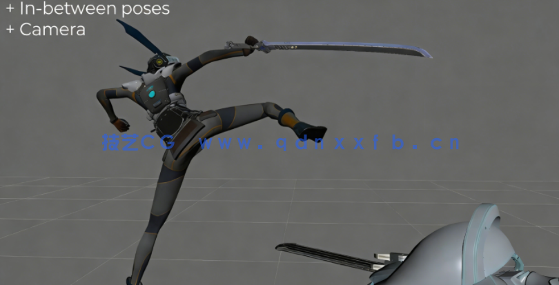 Maya 3A级动作游戏角色战斗动画制作工作流程视频教程(图4) Maya 3A级动作游戏角色战斗动画制作工作流程视频教程(图4)