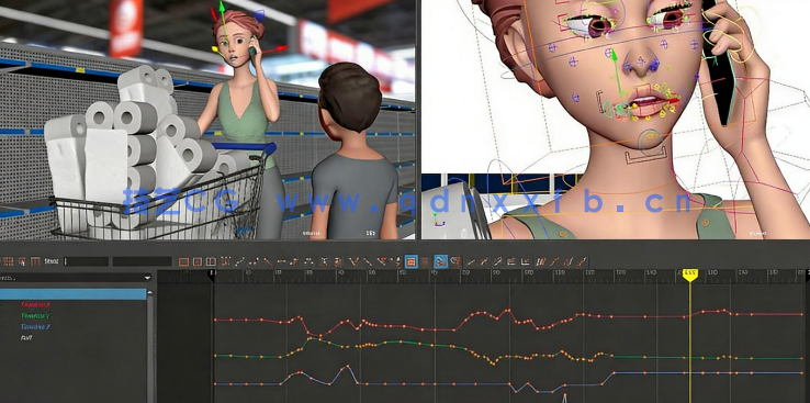 Maya 皮克斯工作室大师制作角色面部表情影视动画视频教程(图5) Maya 皮克斯工作室大师制作角色面部表情影视动画视频教程(图5)
