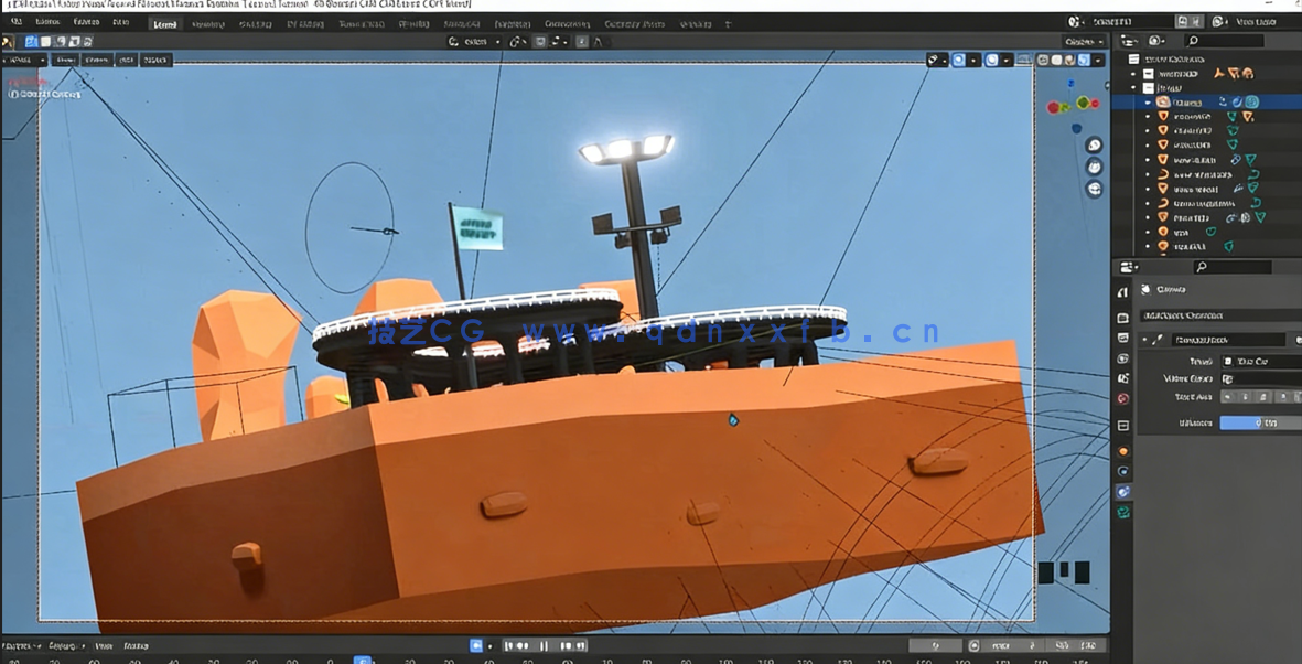 Blender汽车建模与动画制作技能训练视频教程(图5) Blender汽车建模与动画制作技能训练视频教程(图5)