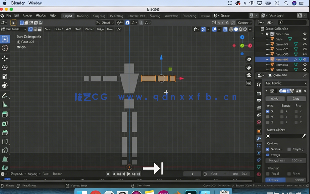 Blender机器人绑定动画技术视频教程(图5) Blender机器人绑定动画技术视频教程(图5)