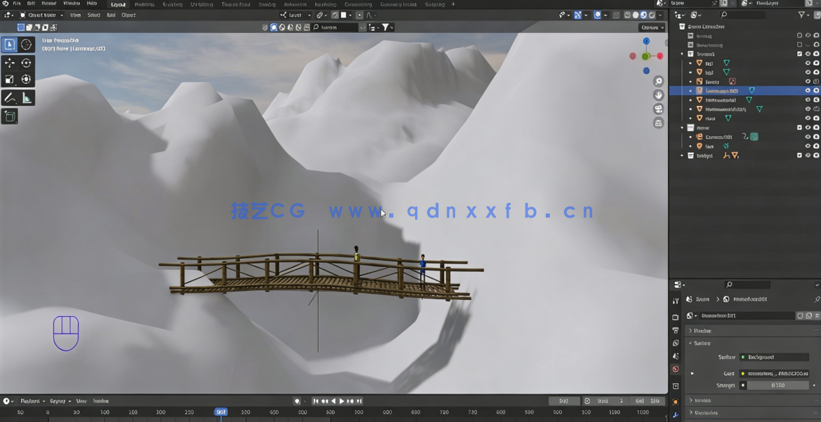 Blender 3.3概念环境场景制作从入门到精通视频教程(图3) Blender 3.3概念环境场景制作从入门到精通视频教程(图3)