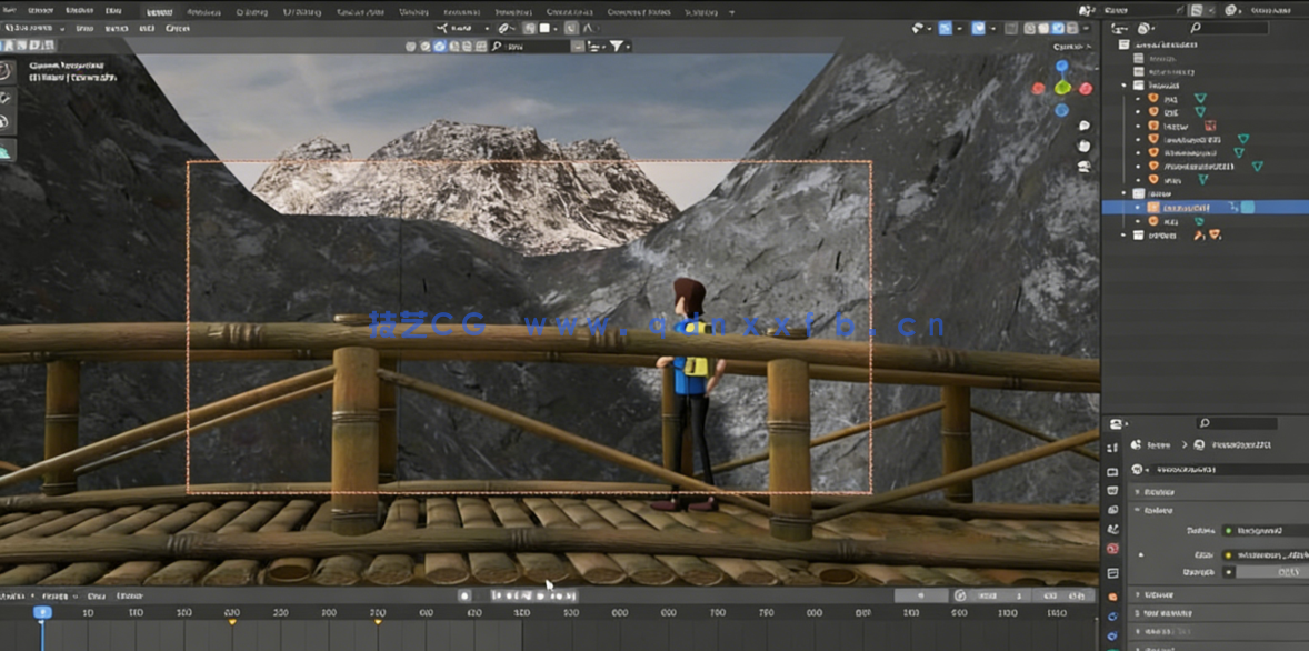 Blender 3.3概念环境场景制作从入门到精通视频教程(图5) Blender 3.3概念环境场景制作从入门到精通视频教程(图5)