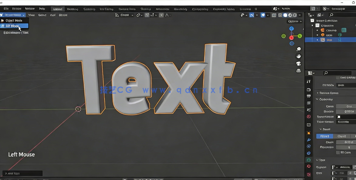 Blender快速爆炸粒子飘散特效制作视频教程(图5) Blender快速爆炸粒子飘散特效制作视频教程(图5)