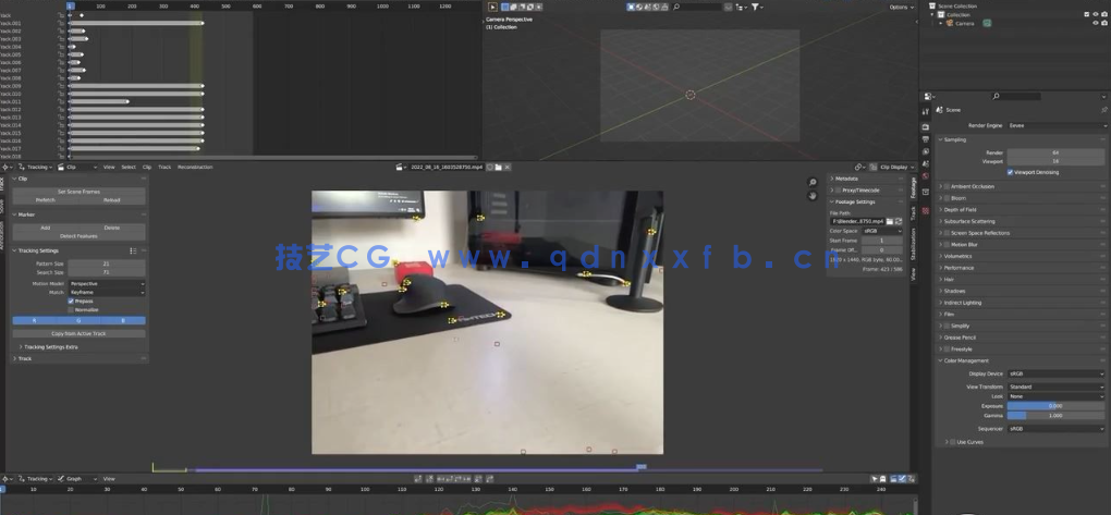 Blender视觉特效VFX运动追踪CGI技术视频课程(图2) Blender视觉特效VFX运动追踪CGI技术视频课程(图2)