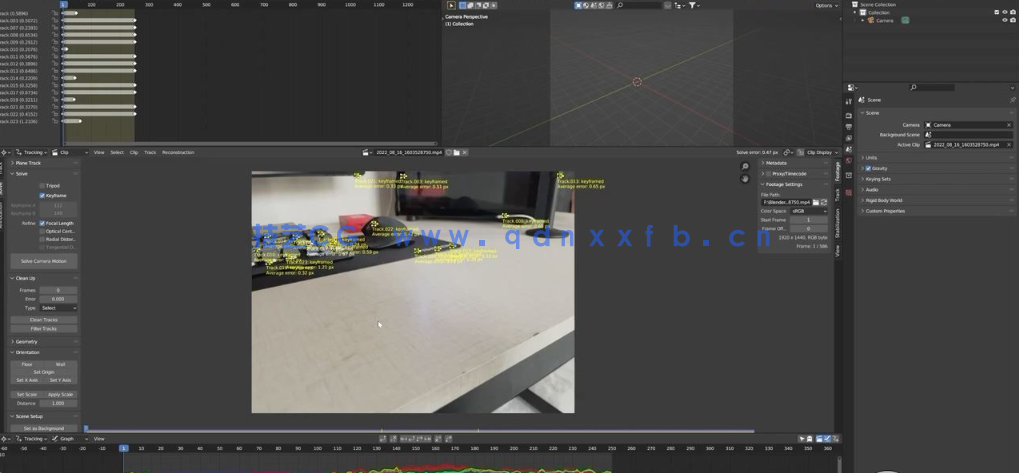 Blender视觉特效VFX运动追踪CGI技术视频课程(图3) Blender视觉特效VFX运动追踪CGI技术视频课程(图3)