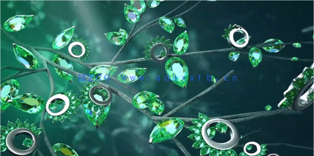 Blender精美珠宝从建模到渲染效果图制作视频教程 (图4) Blender精美珠宝从建模到渲染效果图制作视频教程 (图4)