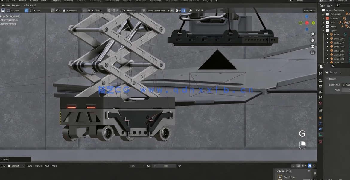 Blender概念艺术渲染大师技术训练视频教程(图4) Blender概念艺术渲染大师技术训练视频教程(图4)