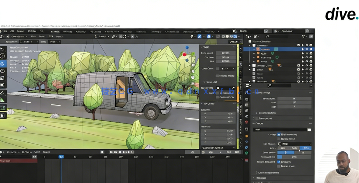 Blender让模型具有生命力艺术创作视频教程(图4) Blender让模型具有生命力艺术创作视频教程(图4)